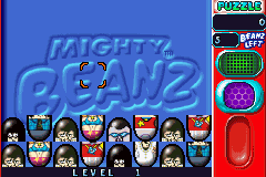 Mighty Beanz Pocket Puzzles screenshot 3 for GameBoy Advance